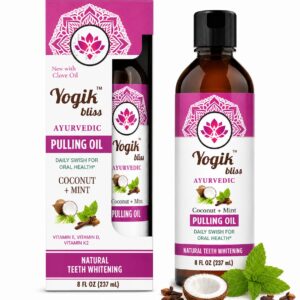 Yogik Bliss Pulling Oil 8 oz with Tongue Cleaner